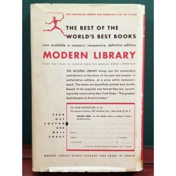 1961 Seven Gothic Tales Isak Dinesen / Karen Blixen Modern Library Hardcover - Picture 3 of 8